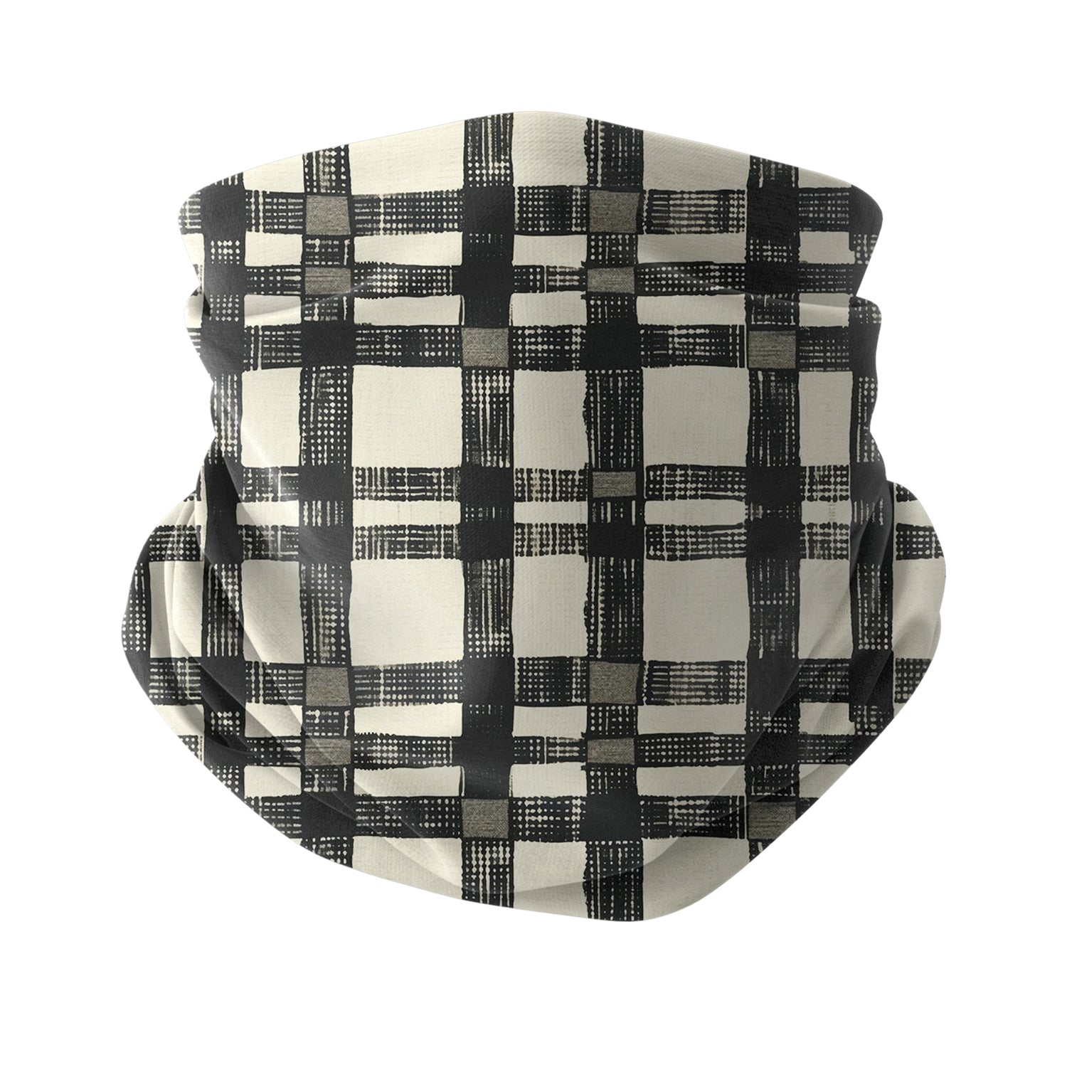 Blue Alpine Pattern Multipurpose Neck Gaiter | Unisex Outdoor Neck Gaiter Bandana