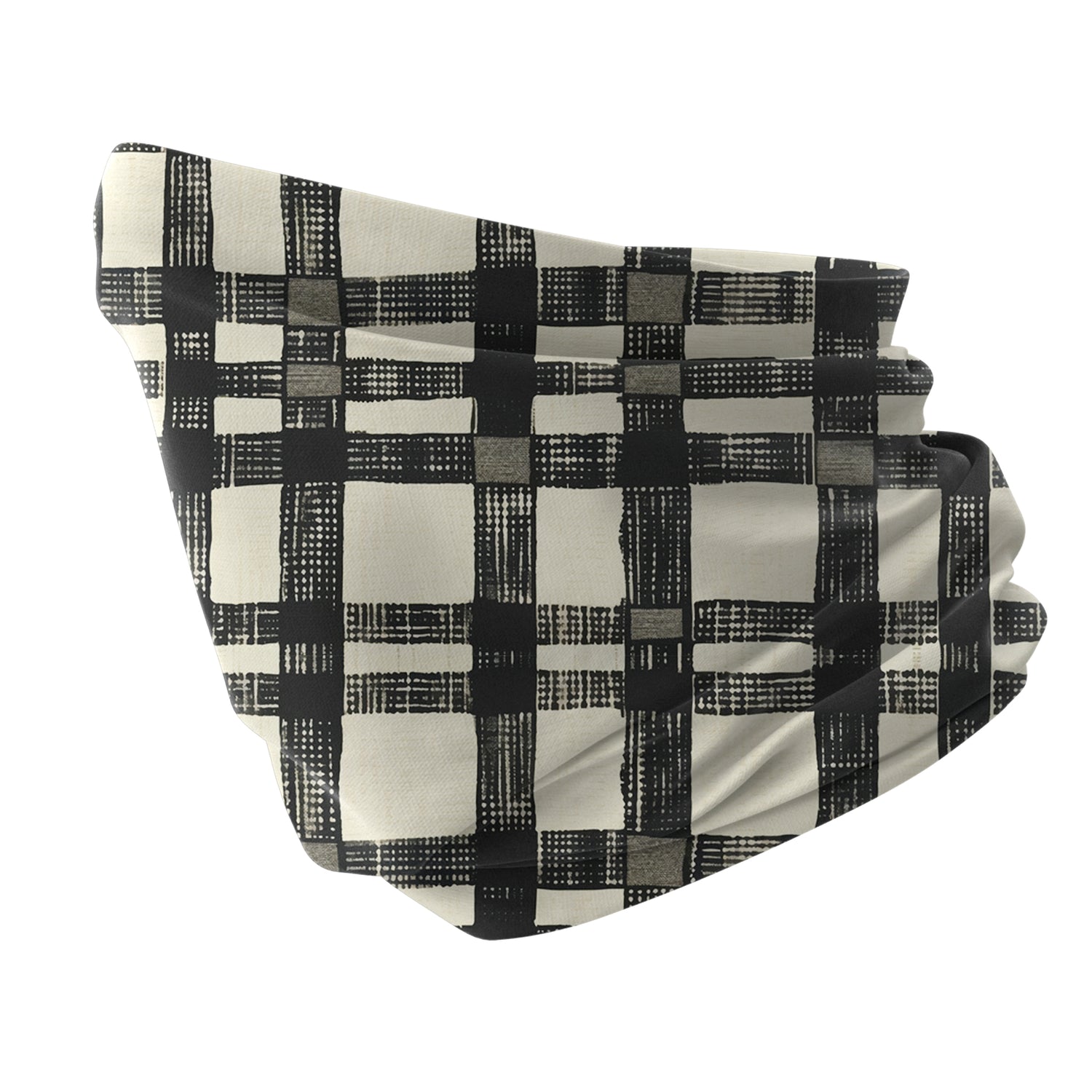 Blue Alpine Pattern Multipurpose Neck Gaiter | Unisex Outdoor Neck Gaiter Bandana