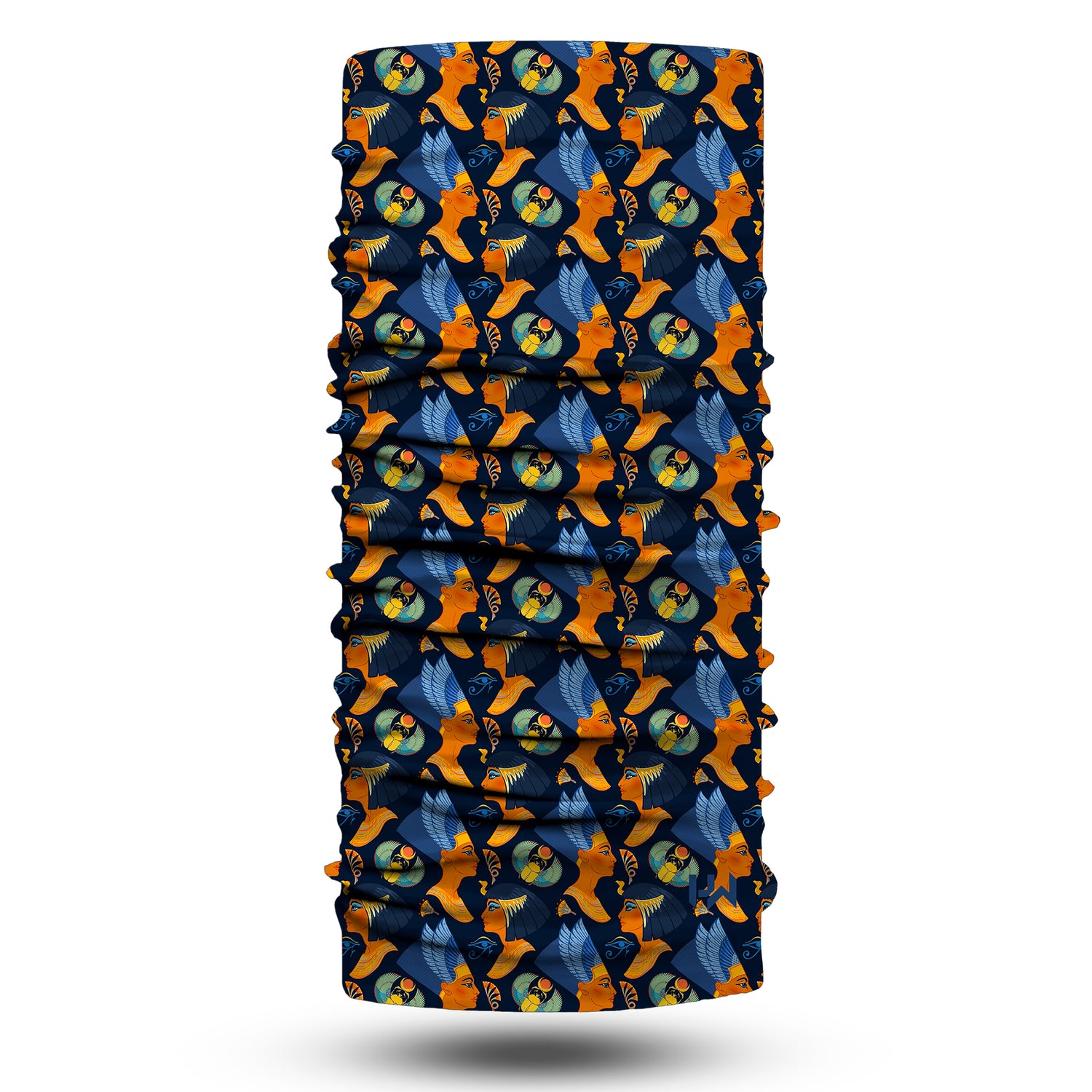 Blue Alpine Pattern Multipurpose Neck Gaiter | Unisex Outdoor Neck Gaiter Bandana