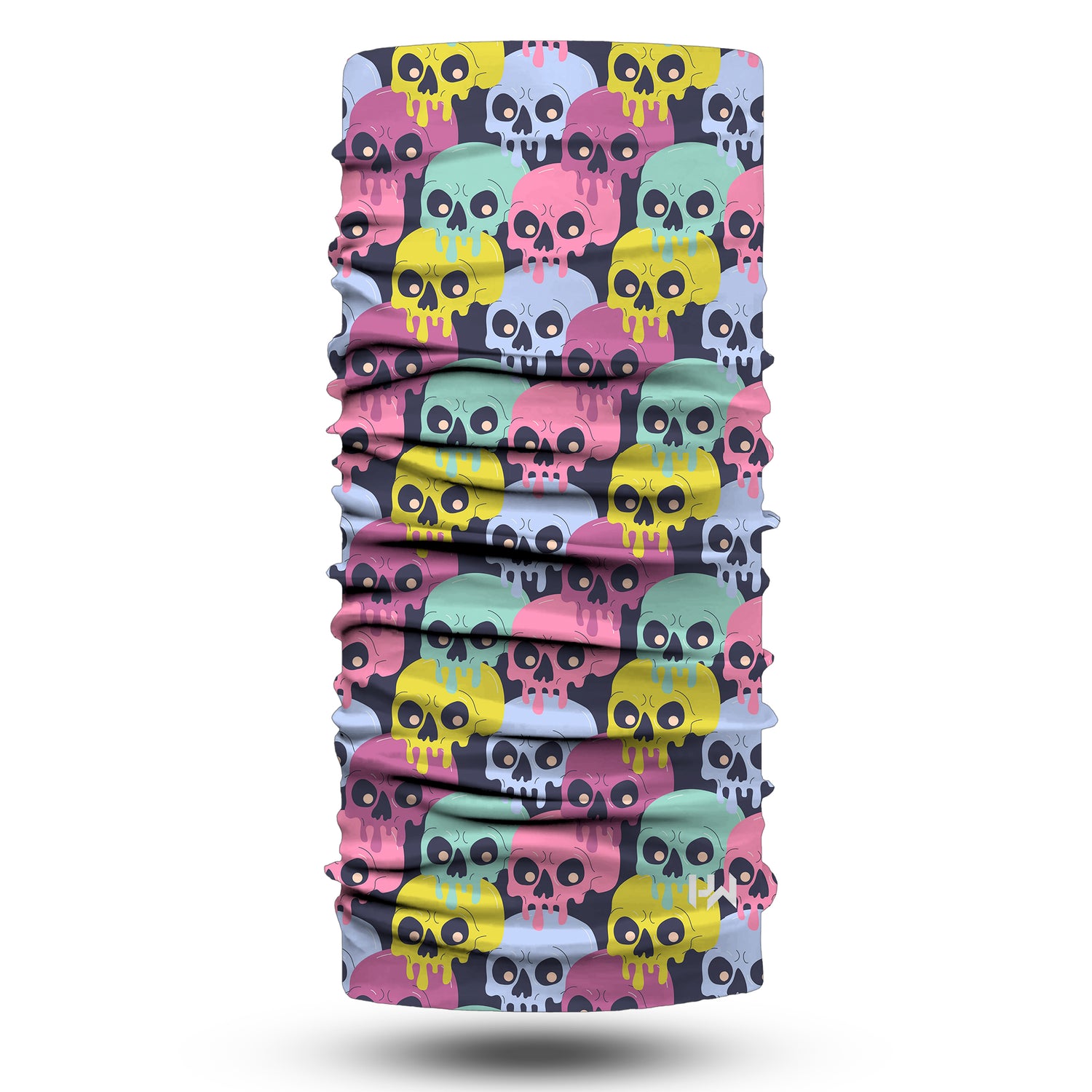 Blue Alpine Pattern Multipurpose Neck Gaiter | Unisex Outdoor Neck Gaiter Bandana