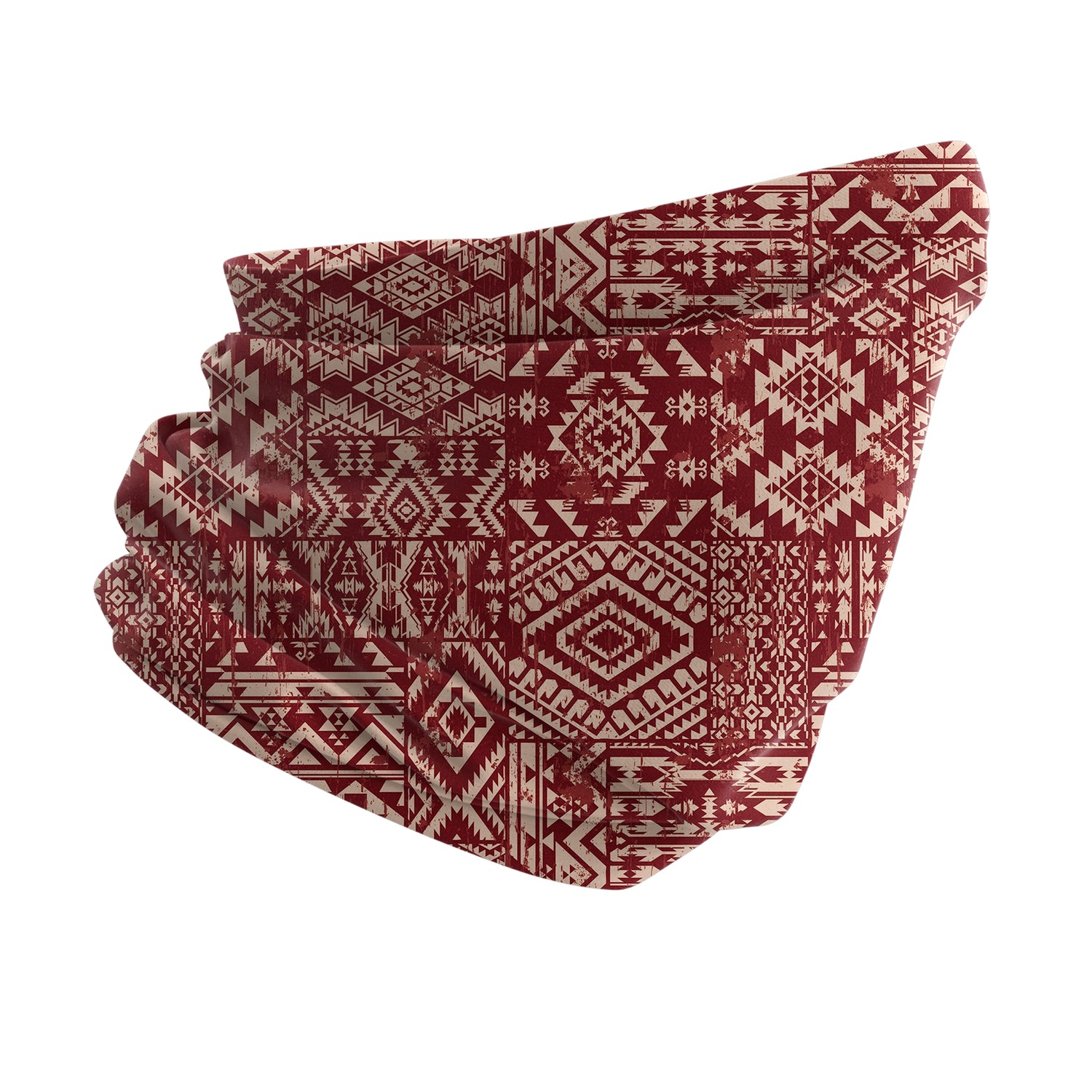 Blue Alpine Pattern Multipurpose Neck Gaiter | Unisex Outdoor Neck Gaiter Bandana
