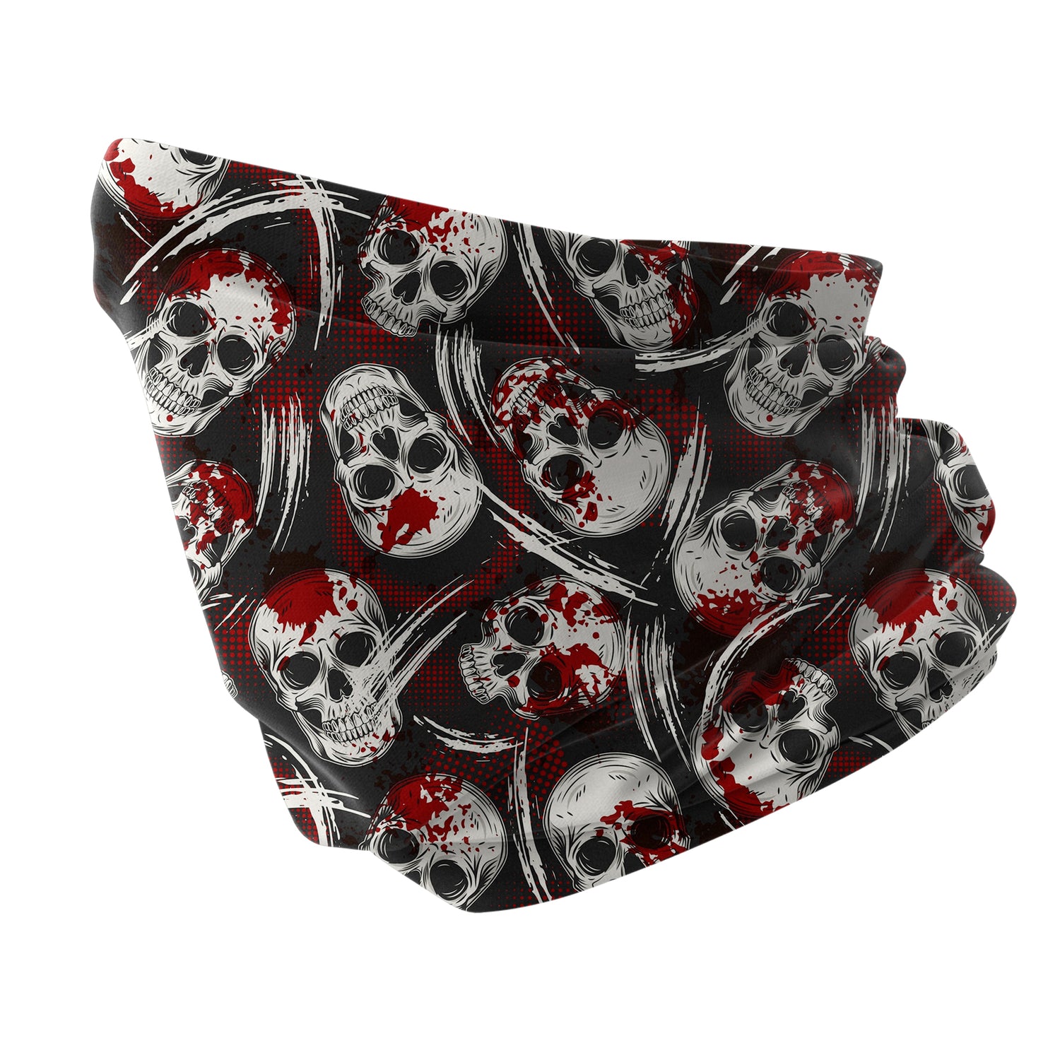 Skull Tempest Rider Neck Gaiter – Tempest Skull Series Unisex Bandana Boyunluk