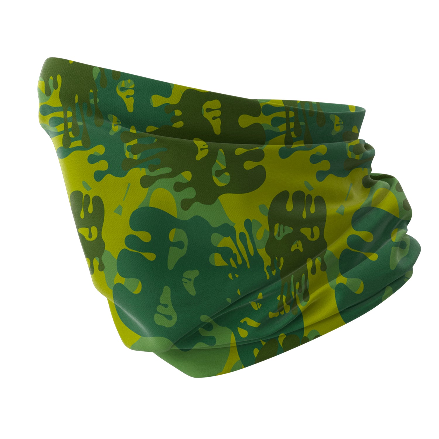 Blue Alpine Pattern Multipurpose Neck Gaiter | Unisex Outdoor Neck Gaiter Bandana