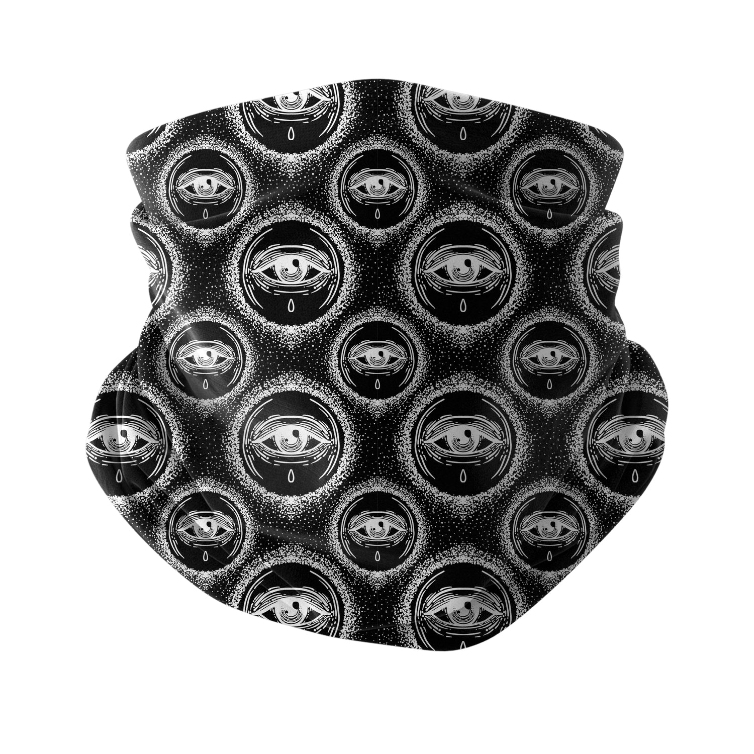 Blue Alpine Pattern Multipurpose Neck Gaiter | Unisex Outdoor Neck Gaiter Bandana