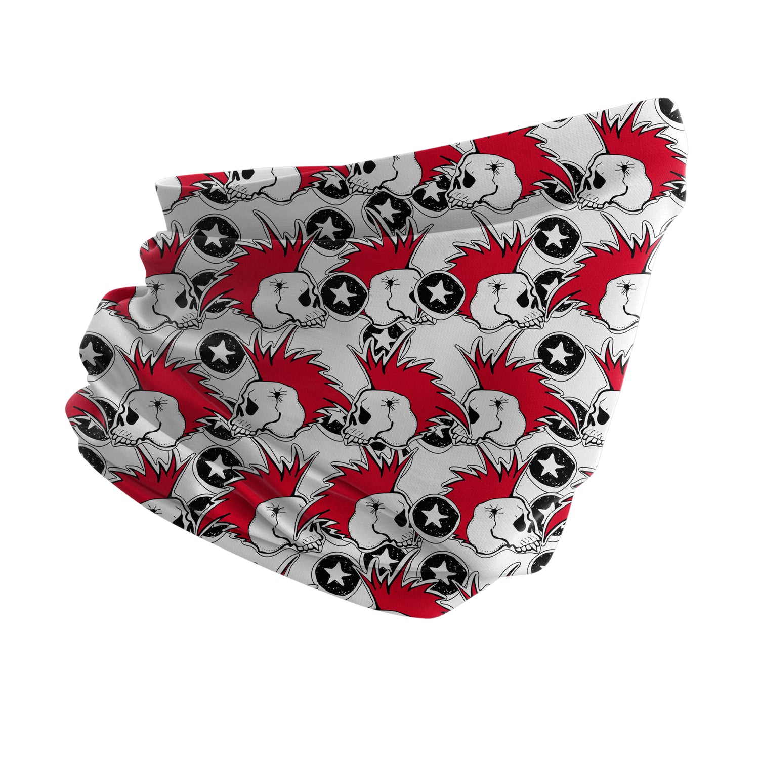 Blue Alpine Pattern Multipurpose Neck Gaiter | Unisex Outdoor Neck Gaiter Bandana