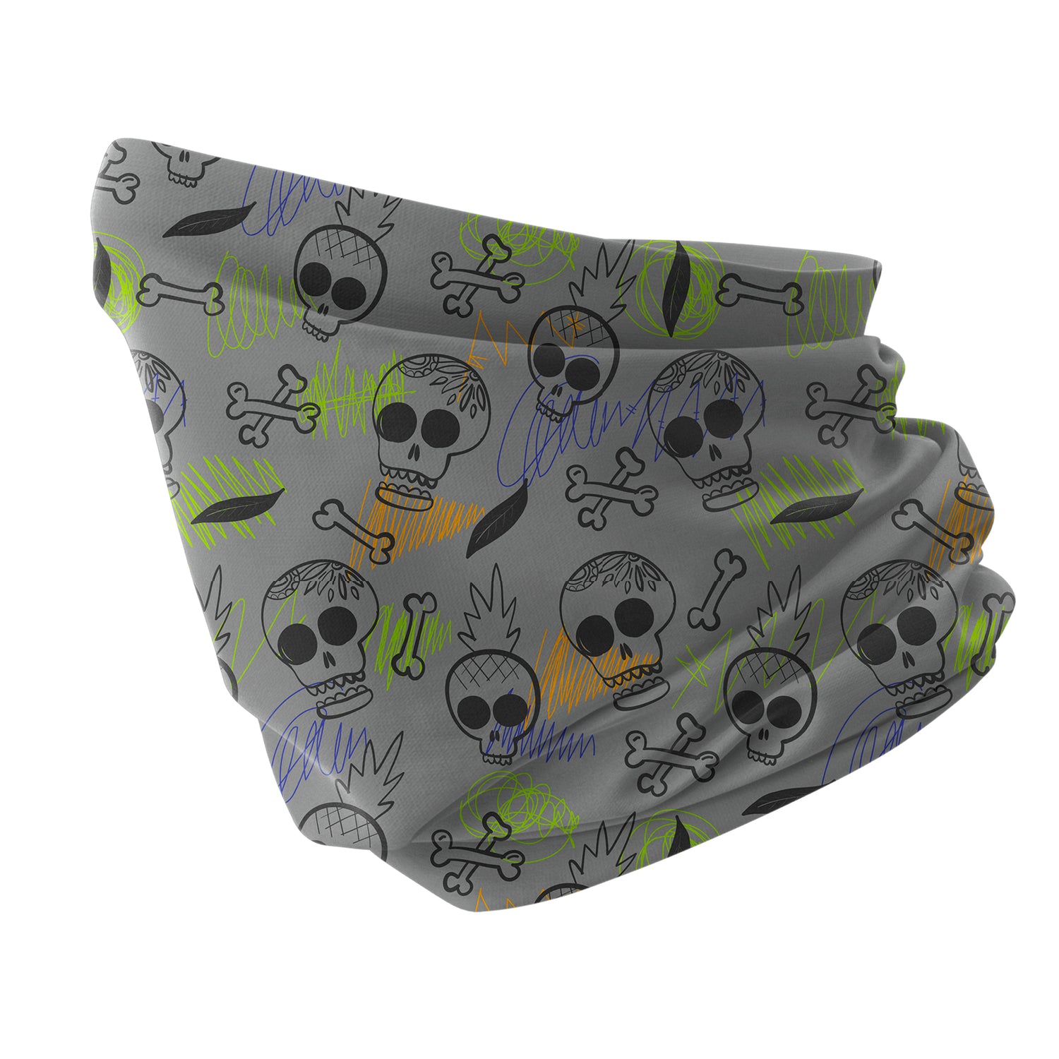 Skull Shockwave Neck Gaiter – Shockwave Series Unisex Bandana Boyunluk