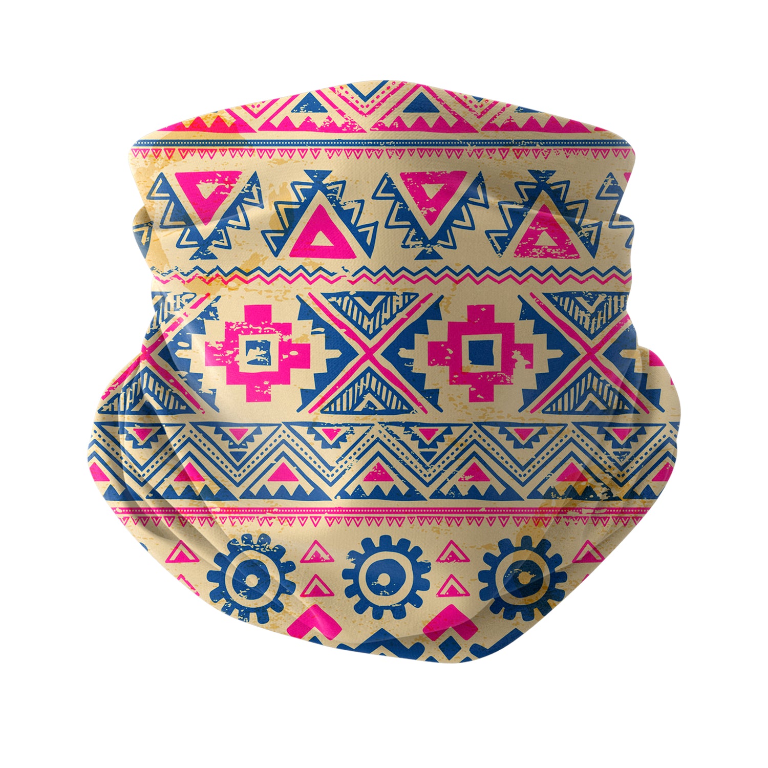 Sandstone Wrap Neck Gaiter – Earth Tone Series Unisex Bandana Boyunluk
