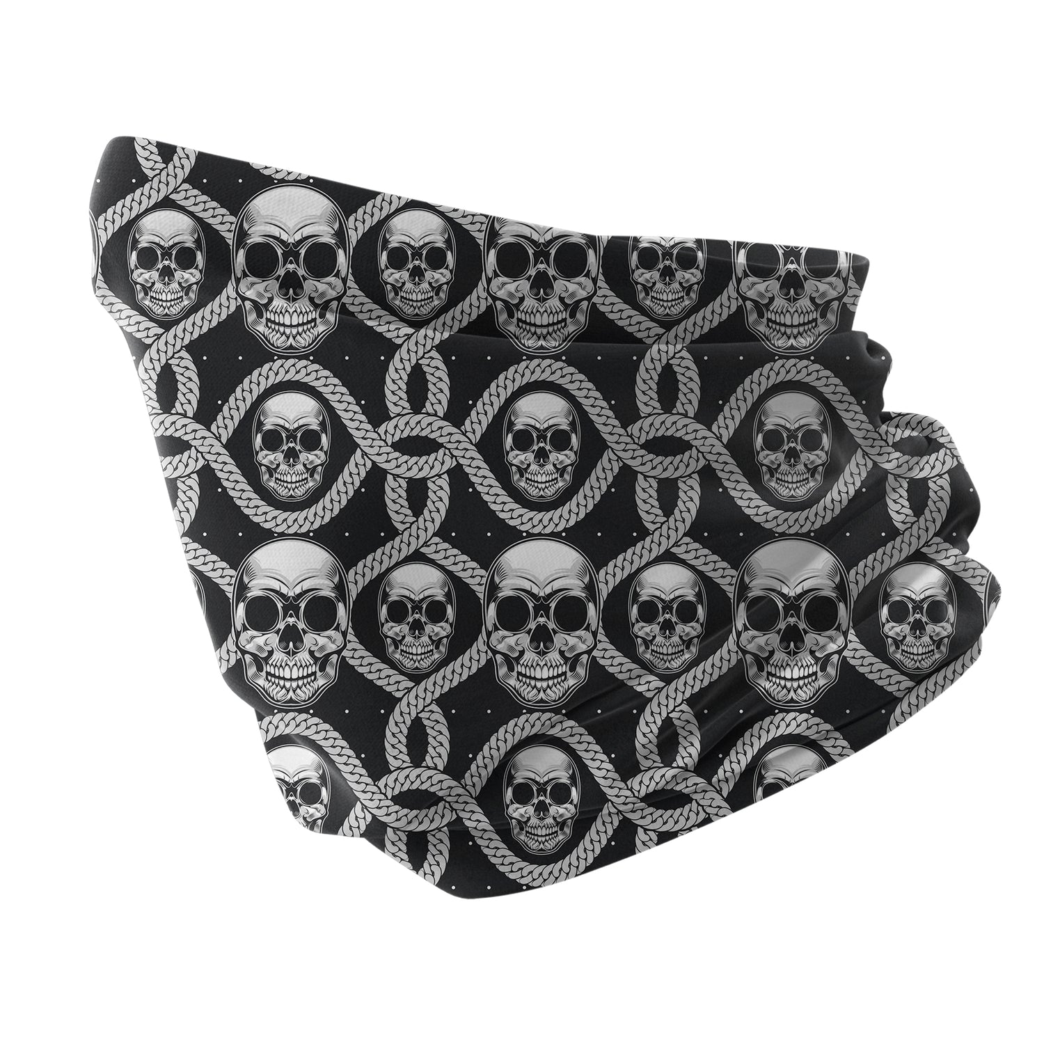 Skull Motion Wrap Neck Gaiter – Motion Skull Series Unisex Bandana Boyunluk