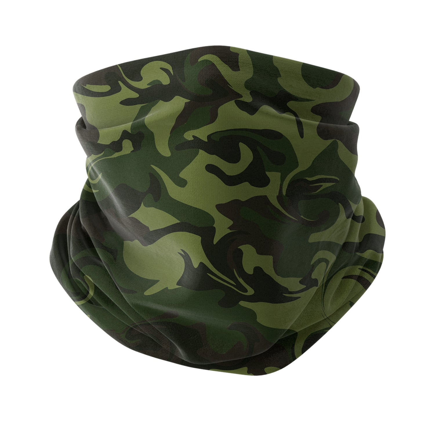 Blue Alpine Pattern Multipurpose Neck Gaiter | Unisex Outdoor Neck Gaiter Bandana