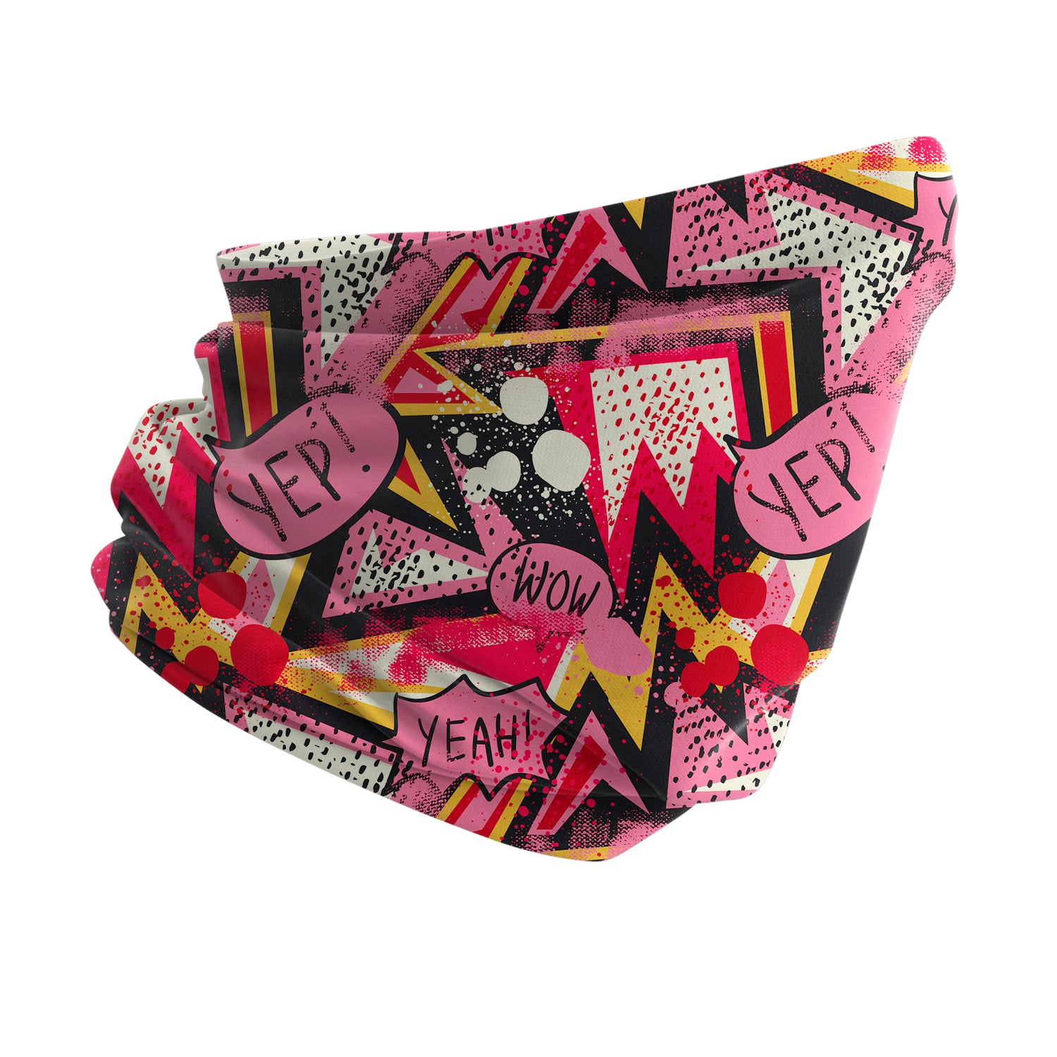 LeafLine Neck Gaiter – Leaf Pattern Series Unisex Bandana Boyunluk