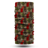 Blue Alpine Pattern Multipurpose Neck Gaiter | Unisex Outdoor Neck Gaiter Bandana