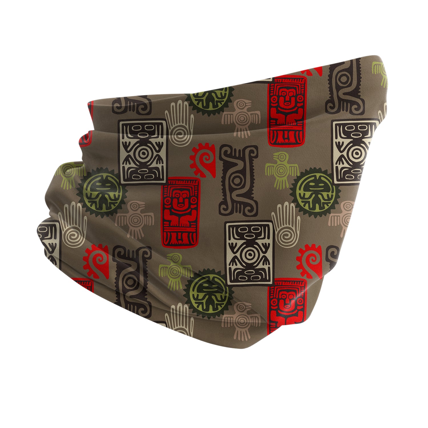 Blue Alpine Pattern Multipurpose Neck Gaiter | Unisex Outdoor Neck Gaiter Bandana