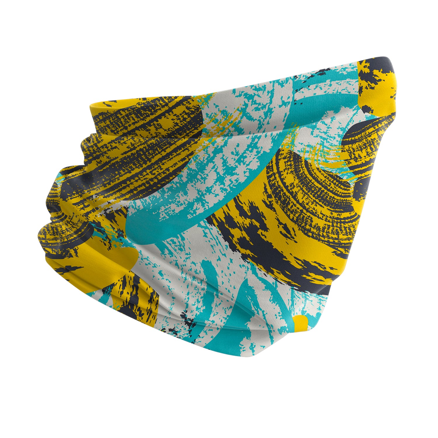 Blue Alpine Pattern Multipurpose Neck Gaiter | Unisex Outdoor Neck Gaiter Bandana