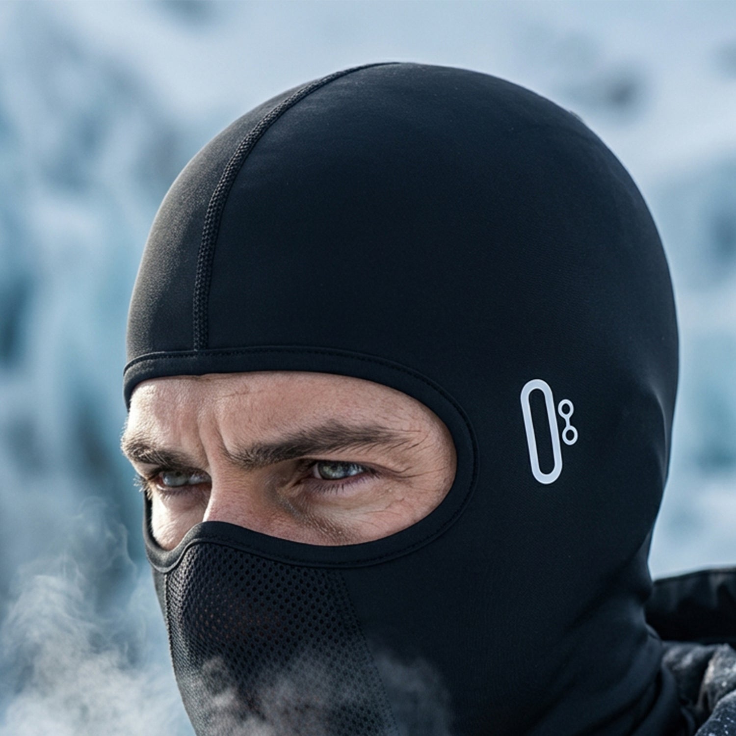 Headwear Premium Cool Touch Black Balaclava