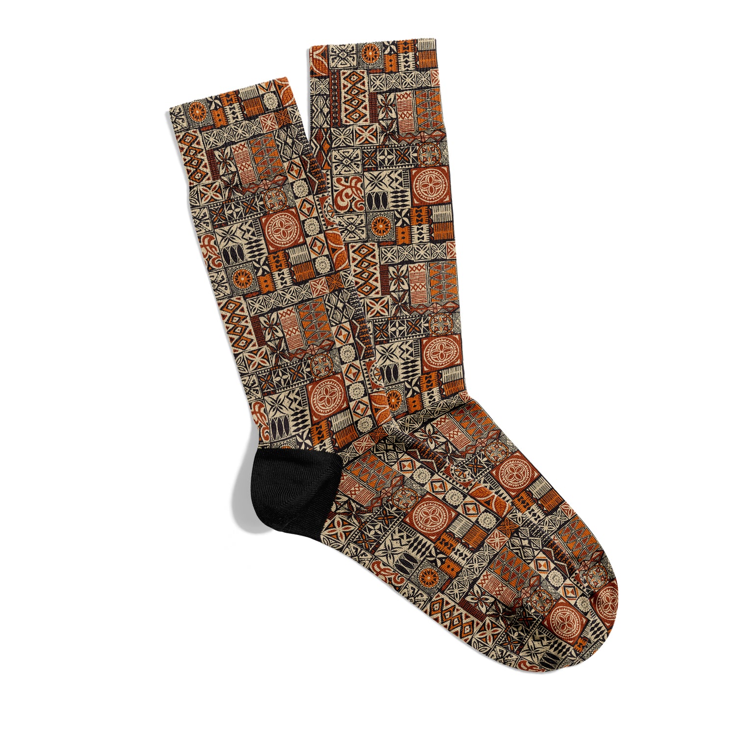 Authentic Design Sock Digital Printed Unisex – Breathable Performance Series