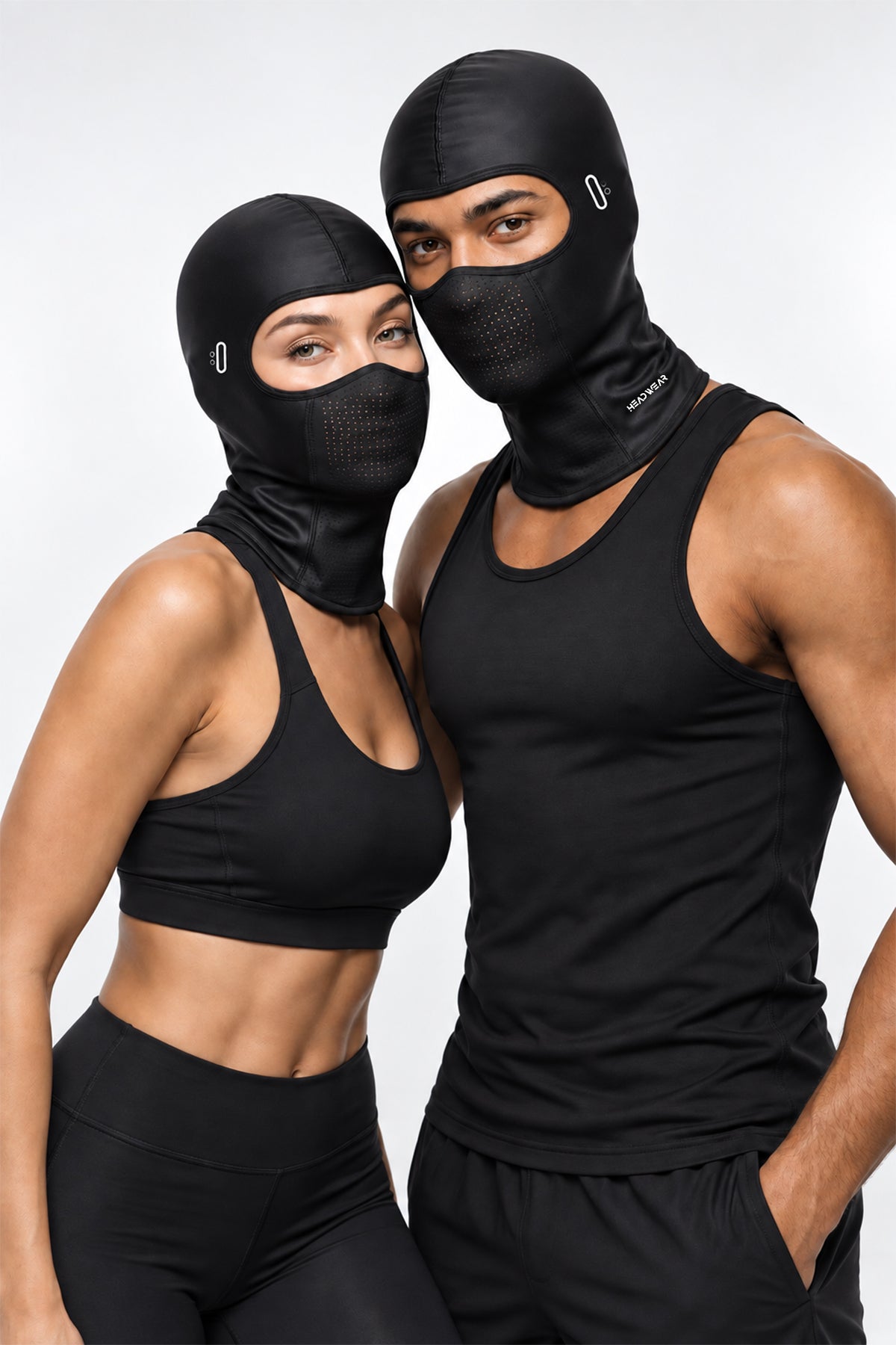 Headwear Premium Climaflow Unisex Yazlık Siyah Balaklava